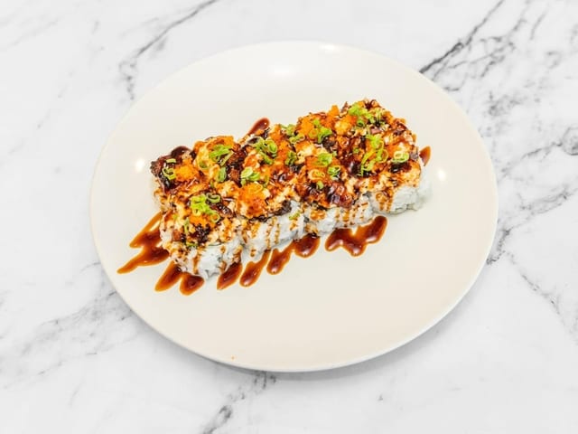 Baked Lobster Roll.