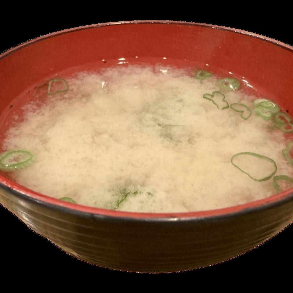 Savor our miso soup