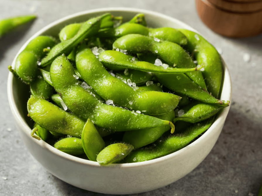 Garlic Edamame.
