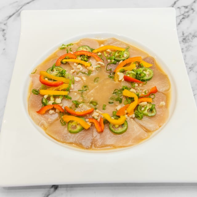 Albacore Carpaccio.