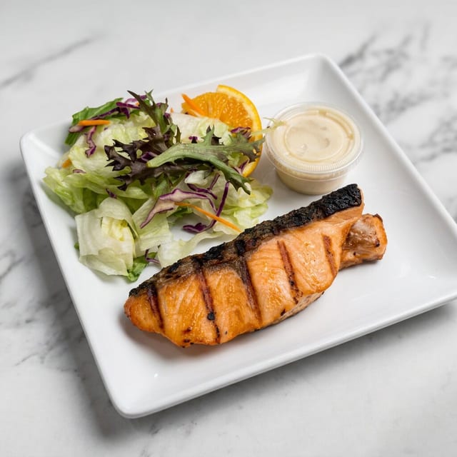 Salmon Teriyaki.