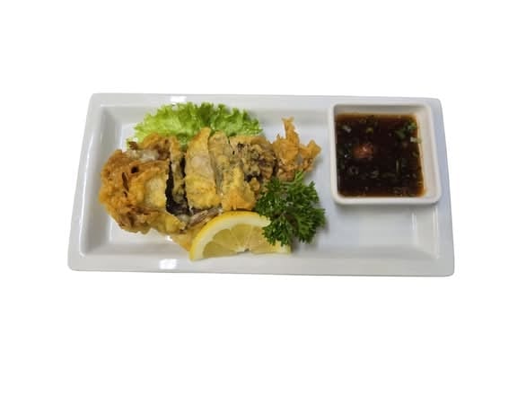 Fried Calamari Steak.