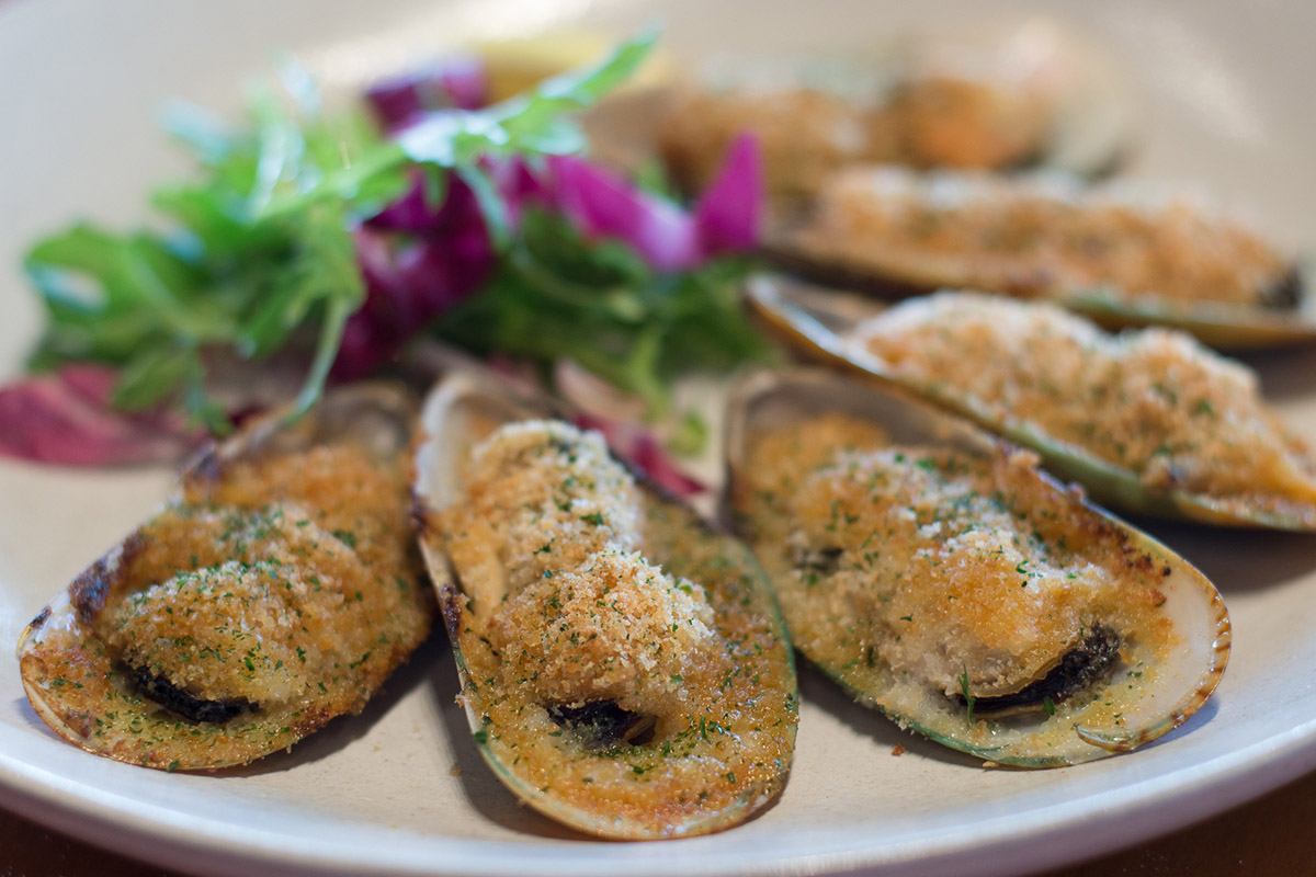 Baked Green Mussels Covina