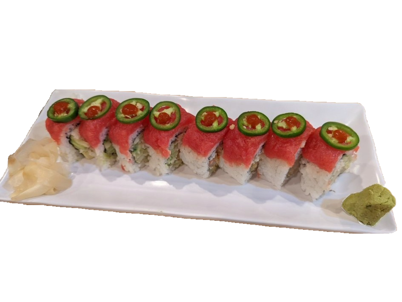 A warm Baked Salmon Roll, another savory baked option at Yashima.